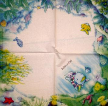 027 Fische - 3-lagig - Rainbow Fish